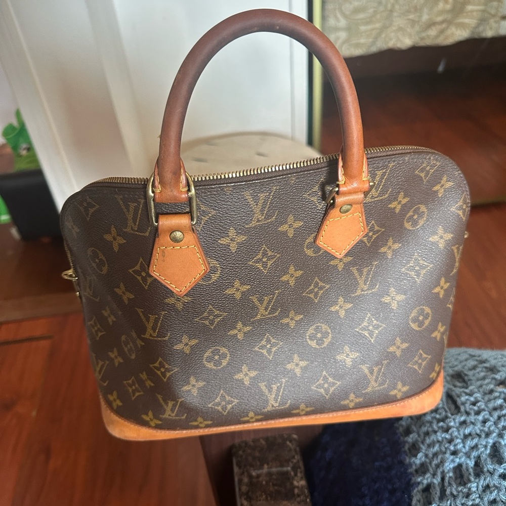 Louis Vuitton Classic Brown Monogram Satchel